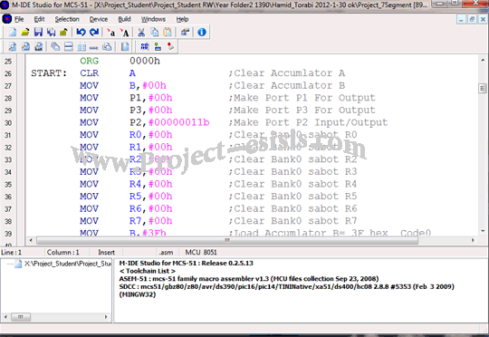 5- Microcontroller Compiler M-IDE Studio MCS-51